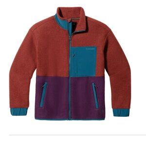 Smartwool Women's Colorblock Sweater - Red, Purple, Teal